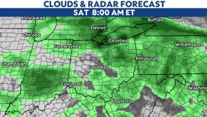 Soggy start to Mothers Day weekend