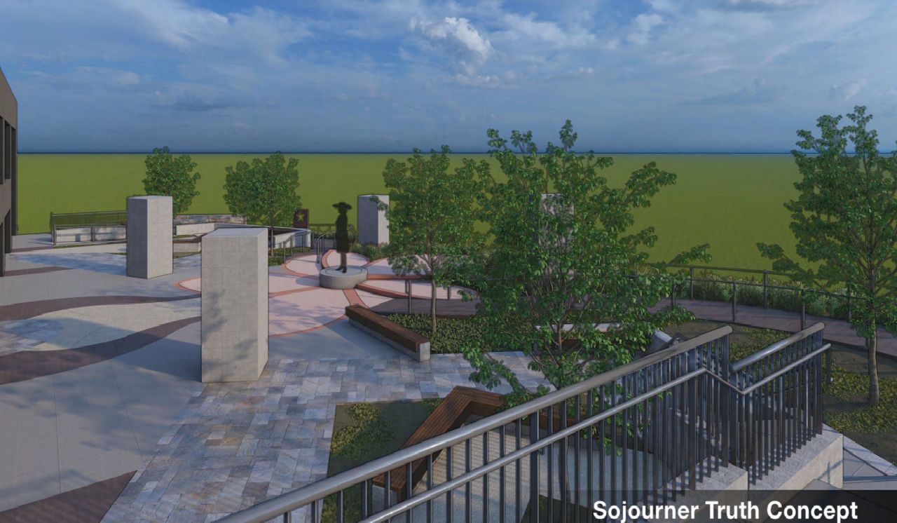 Sojourner Truth Project Committee reveals preliminary designs for national monument in Akron