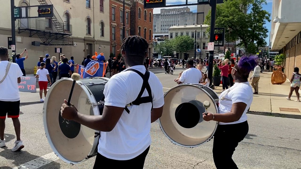 Hundreds celebrate Juneteenth at inaugural parade