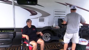 Their camper can take them anywhere, but their budget is keeping them close to home