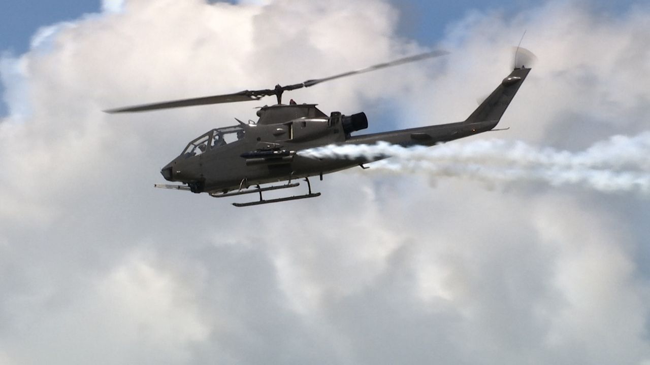 Father and son helicopter pilots make history at Dayton Air Show