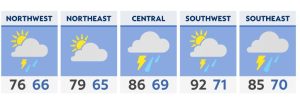 Threat for flooding this morning