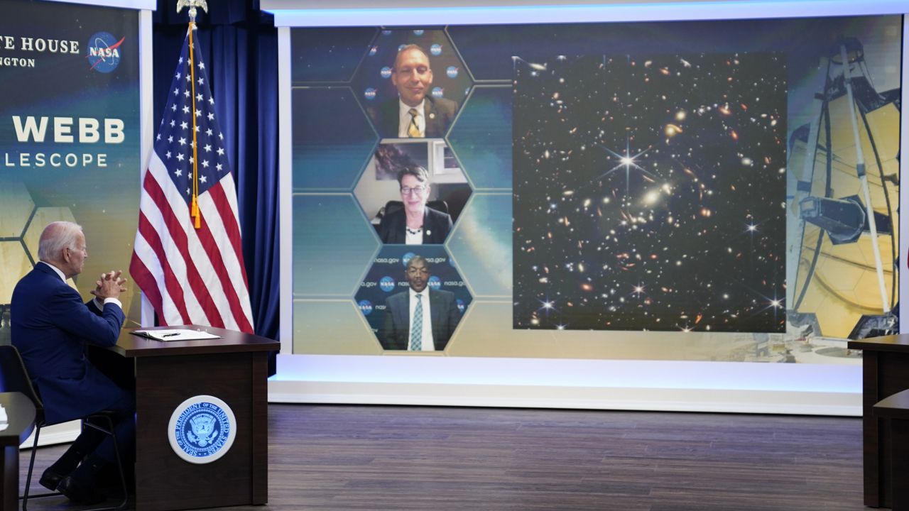 Biden, NASA unveil first image from James Webb Space Telescope: ‘A new window into the history of our universe’