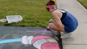 Exploring Ohio: Chalk art