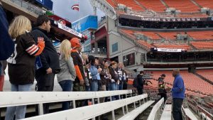 Browns fans enjoy special game day experience at Thursday Night Football