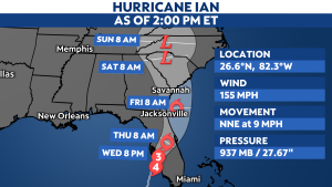 Read more about the article Hurricane Ian brings catastrophic storm surge to southwestern Florida