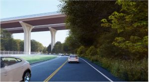 Read more about the article Akrons old Route 8 bridge to be replaced in 2023 with 2 aesthetically designed bridges, additional lanes, noise walls