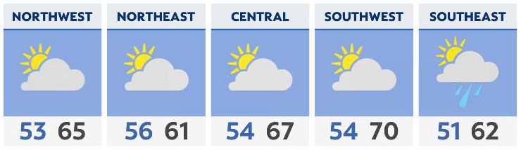 Remnants of Ian continue through Sunday