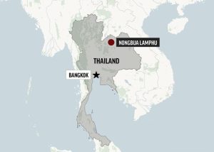 Read more about the article Gunman kills 35 in attack starting at Thai child care center