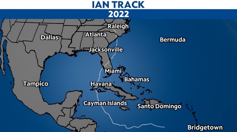 Ian brings flooding rains and strong winds to Florida and the Mid-Atlantic