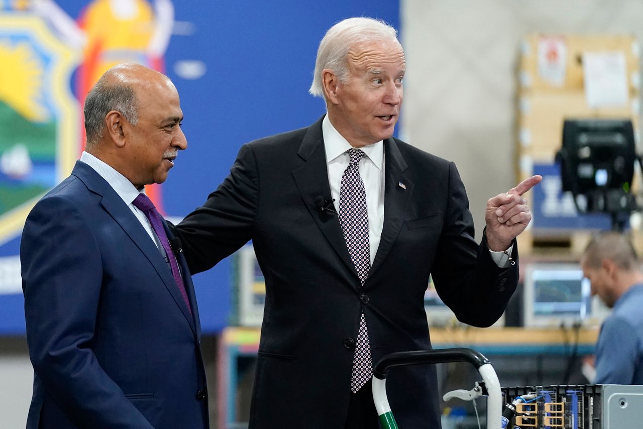 In Poughkeepsie, Biden cheers $20B IBM investment in N.Y.s Hudson Valley