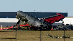 Read more about the article Two aircraft collide during Veterans Day air show in Dallas