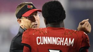 Satterfield is gone, Branch to coach Cards in bowl game