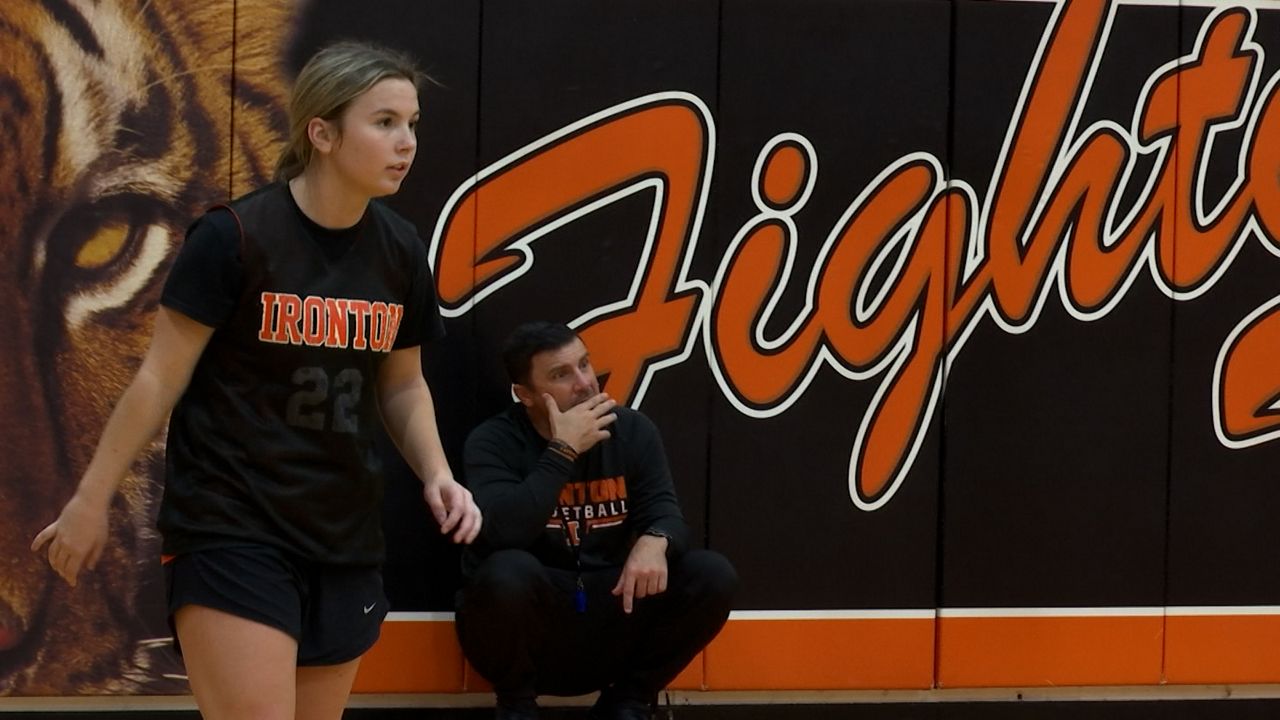 Ironton female kicker prepares for the OHSAA big stage