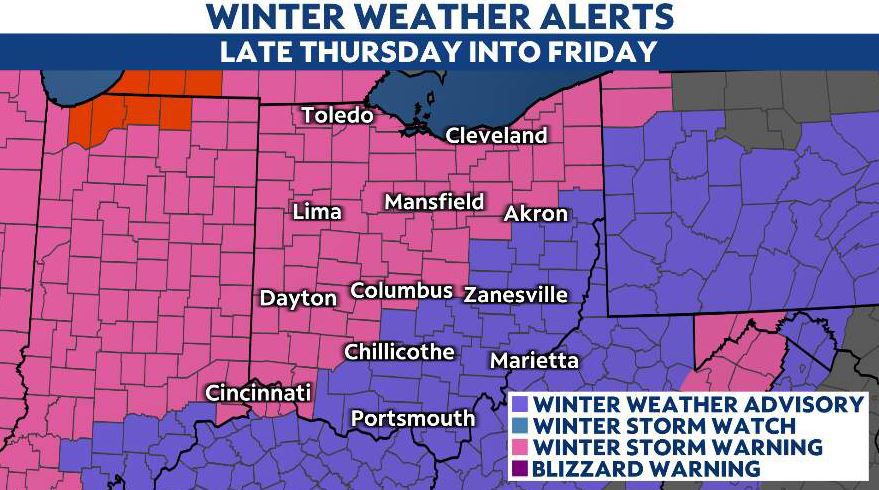 Heres what you need to know about Ohios snow emergency levels