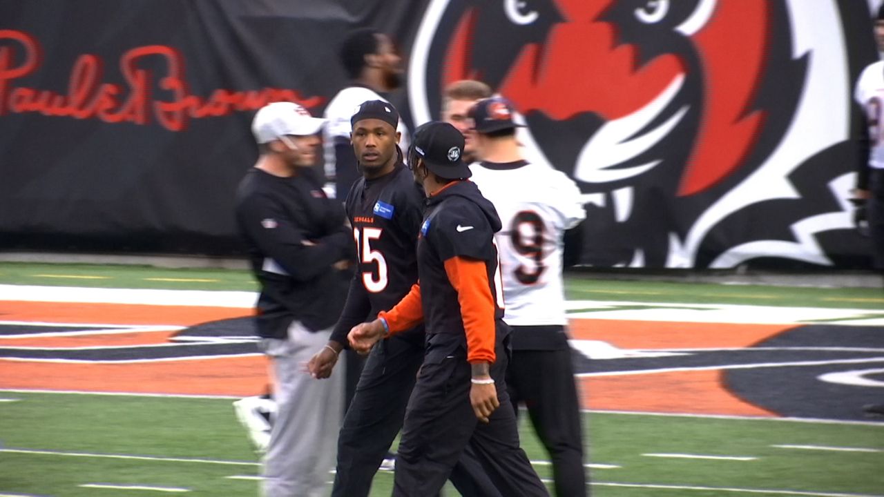 Bengals Higgins, Boyd react to Hamlins improved condition