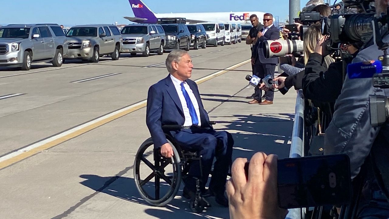 Biden inspects busy port of entry along U.S.-Mexico border