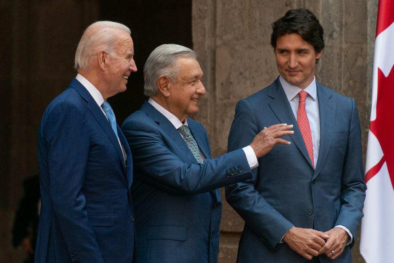 North American leaders preach economic unity, common ideals as Mexico summit concludes