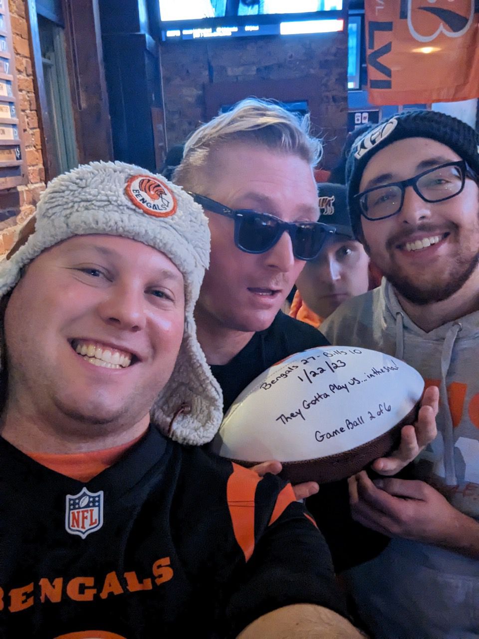 It was surreal: Bengals coach shows up at Rhinehaus hours after defeating Bills in playoffs