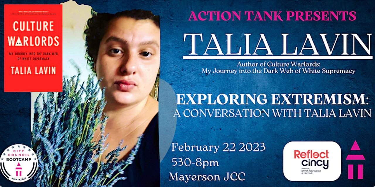 Talia Lavin lecture kicks off Action Tank program aimed at combating local extremism, antisemitism