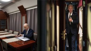 Read more about the article One year later, Kyiv stands: Biden makes surprise visit to Ukraine before invasion anniversary