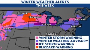 Multiple storms are bringing everything from big snow to record heat