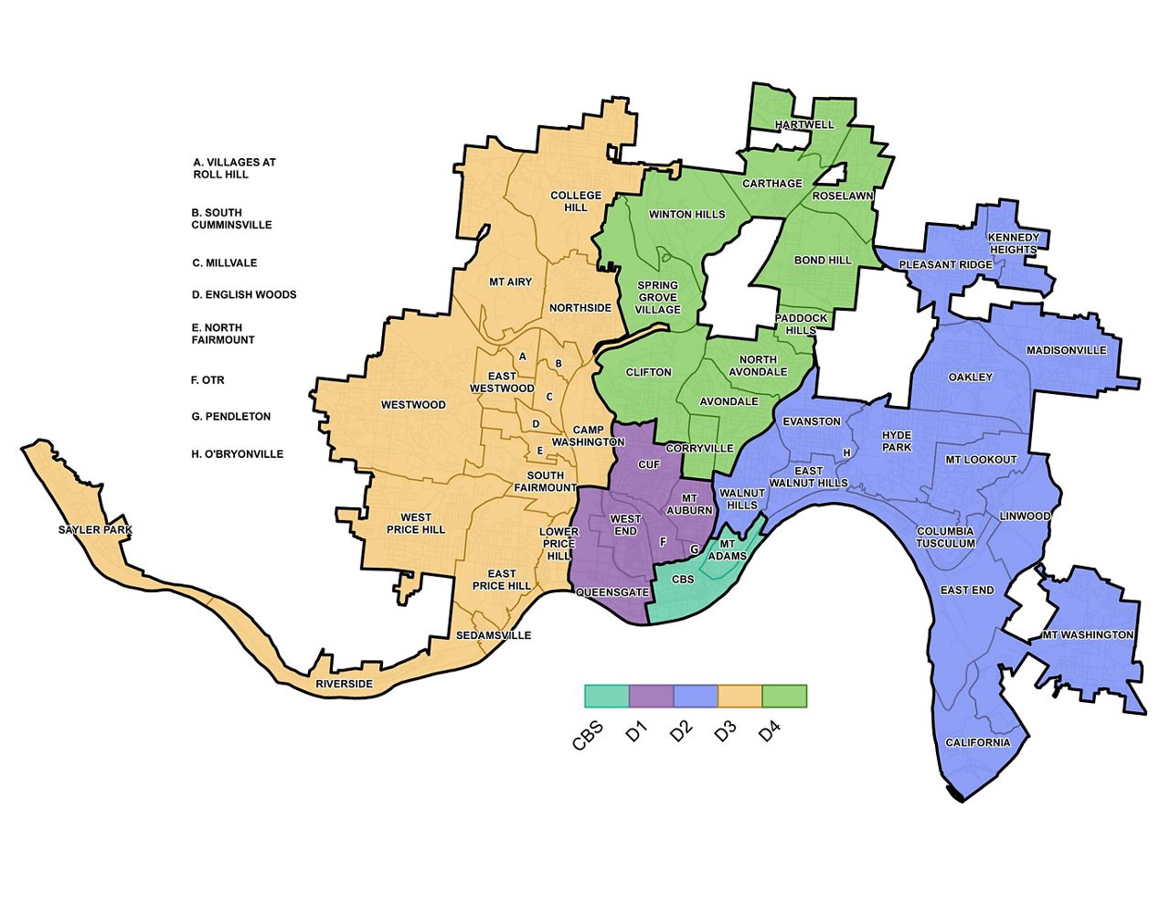 You are currently viewing Cincinnati Police Department cutting police districts to 4 due to expiring lease, data analysis