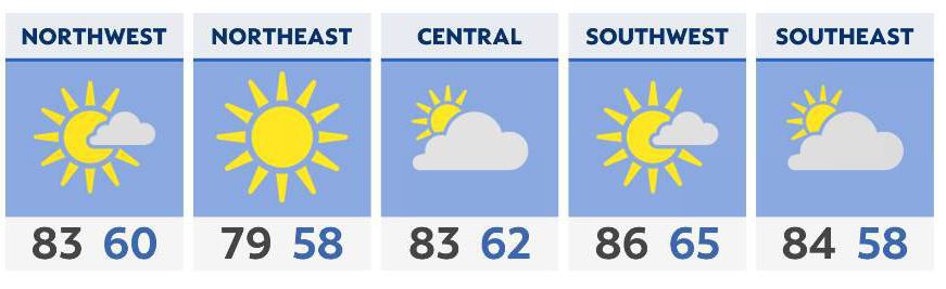 You are currently viewing Warm, dry and hazy Fathers Day