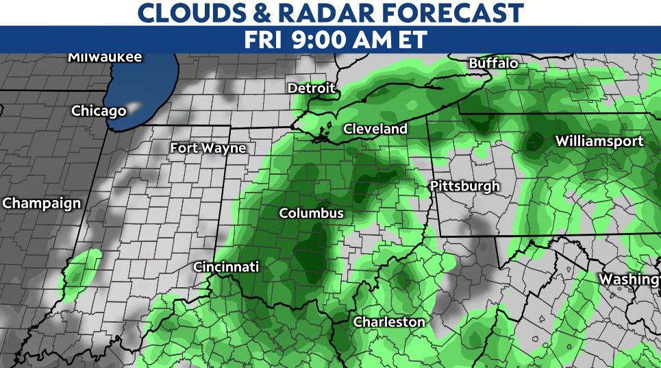 You are currently viewing Temperatures tumble late week with rain chances arriving