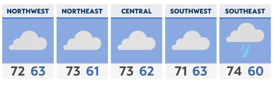 You are currently viewing Rain returns late tonight into Friday