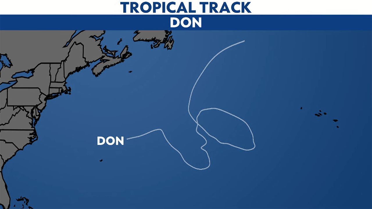 You are currently viewing Don became the first hurricane of the season in the northern Atlantic