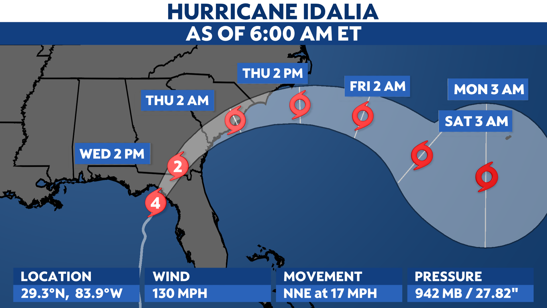 You are currently viewing Idalia intensifies to a Category 4 hurricane