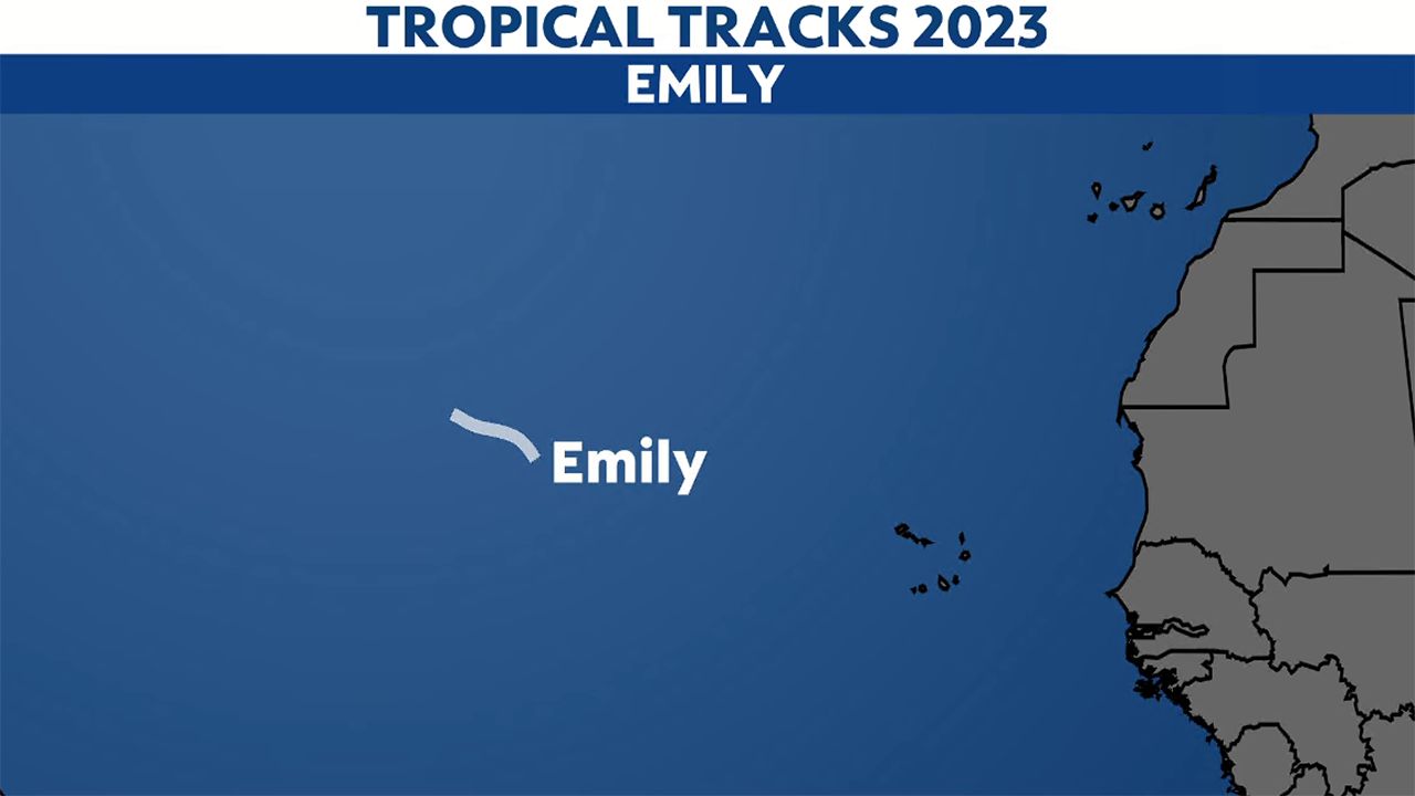 You are currently viewing Tropical Storm Emily was a short-lived fish storm