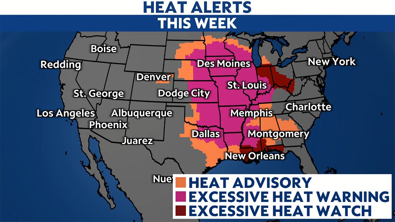 You are currently viewing Heat dome brings dangerous heat to central U.S.