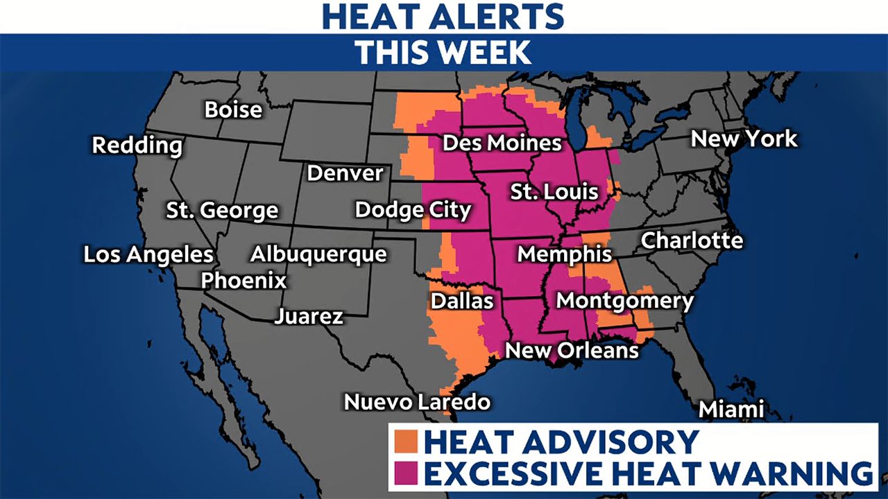 You are currently viewing Dangerous heat lingers for the end of the week