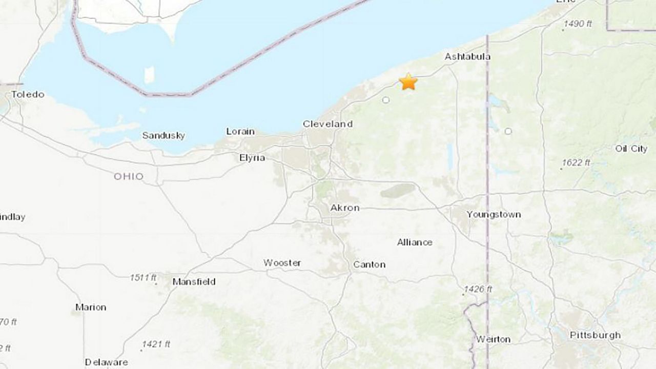 You are currently viewing 2.3-magnitude earthquake recorded in Northeast Ohio